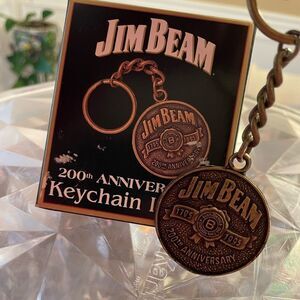Jim Beam 200th Anniversary Key Chain 1995